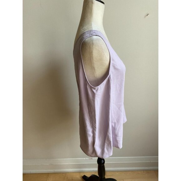 𝅺NORDSTROM Bnwot Women Purple Tank Top New V Neck - Picture 3 of 7